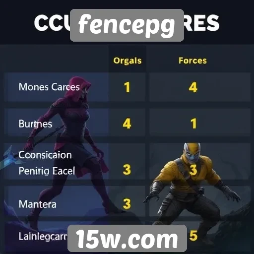 comparação de jogos populares no fencepg